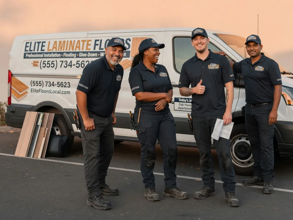 Laminate flooring installation company in Milford, IN